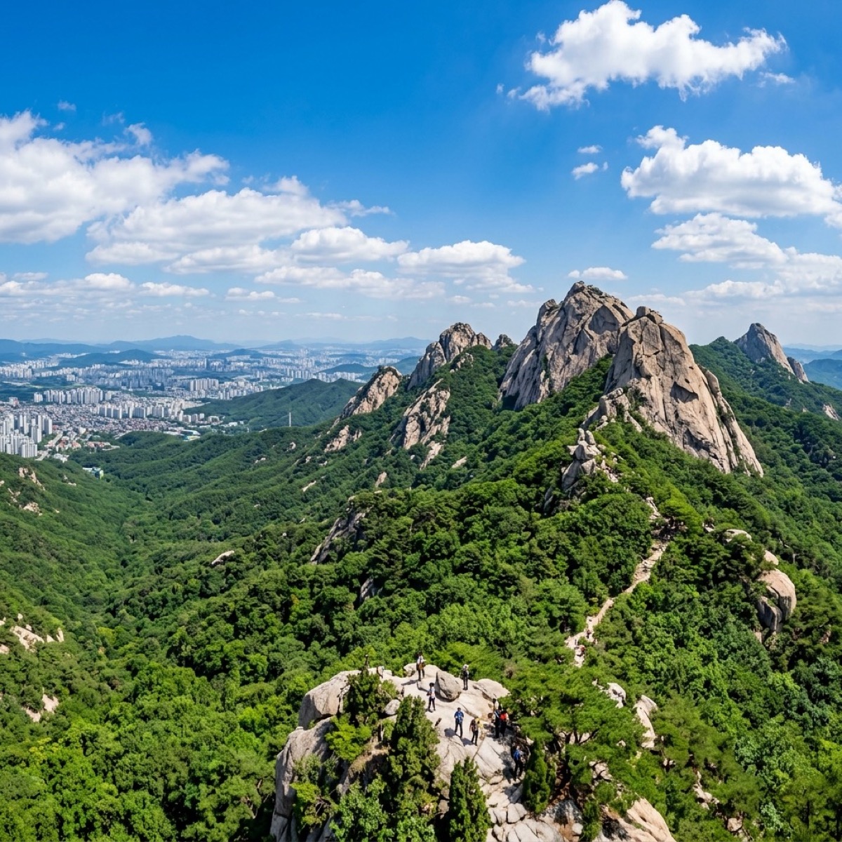Bukhansan National Park Peaks
