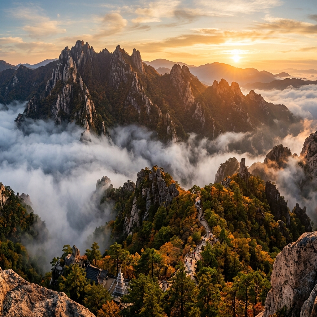 Seoraksan National Park Peaks