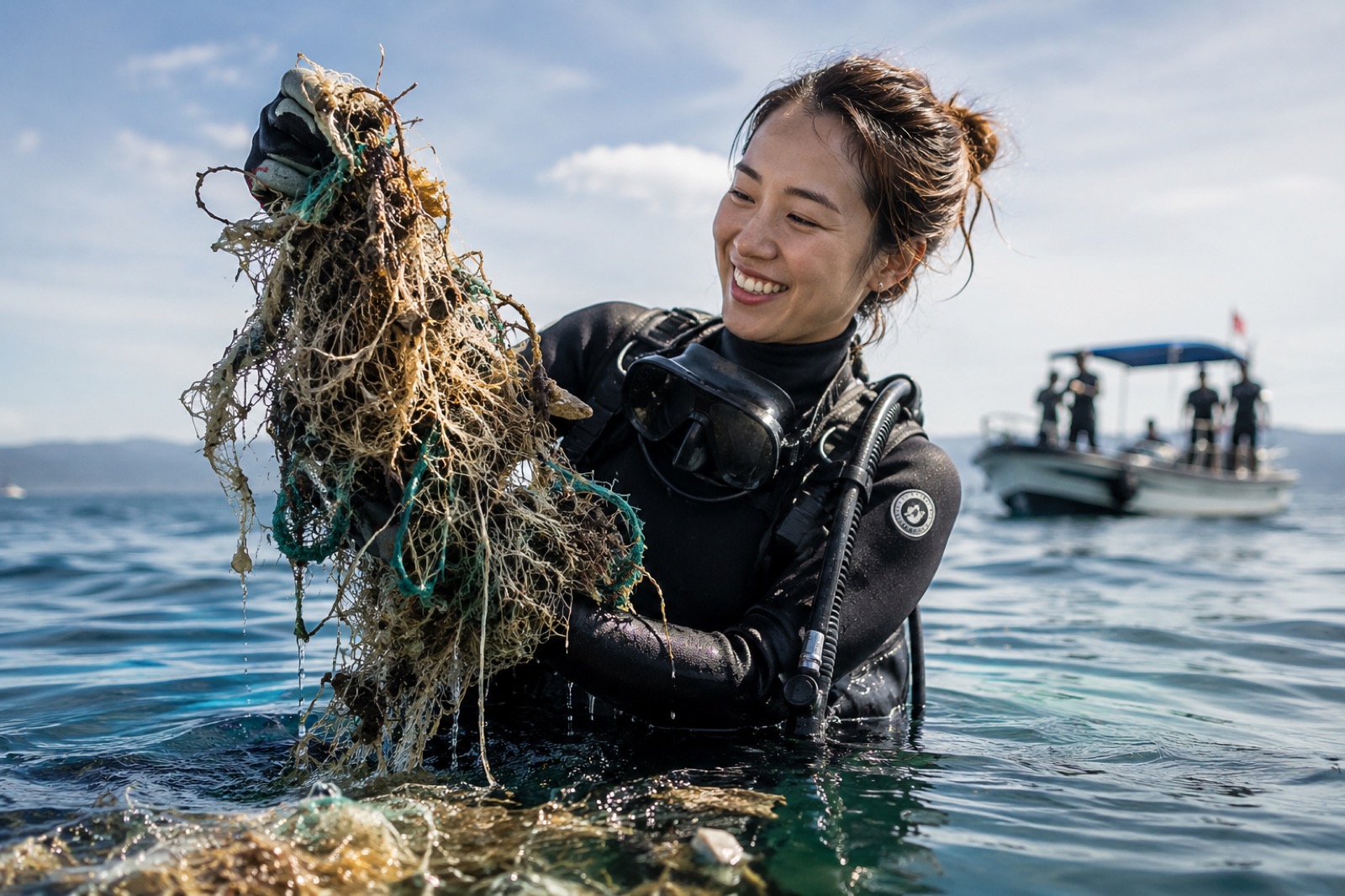 Yoon Jihye, Volunteer Dive Leader